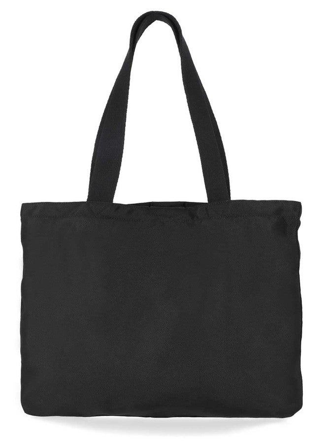 HARLEY DAVIDSON Harley-Davidson Women's Classic Codura Bar & Shield Polyester Tote Bag - Black - Image 3
